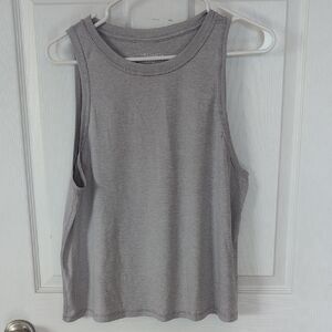 Athleta Gray Muscle Tee
